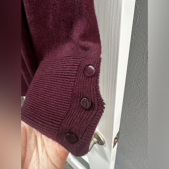 NWT EVOLUTION BY CYRUS Myna Lightweight Button Sleeve Cardigan - Picture 4 of 6